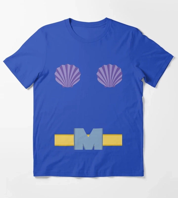 MERMAID MAN TShirt T-Shirt Blue