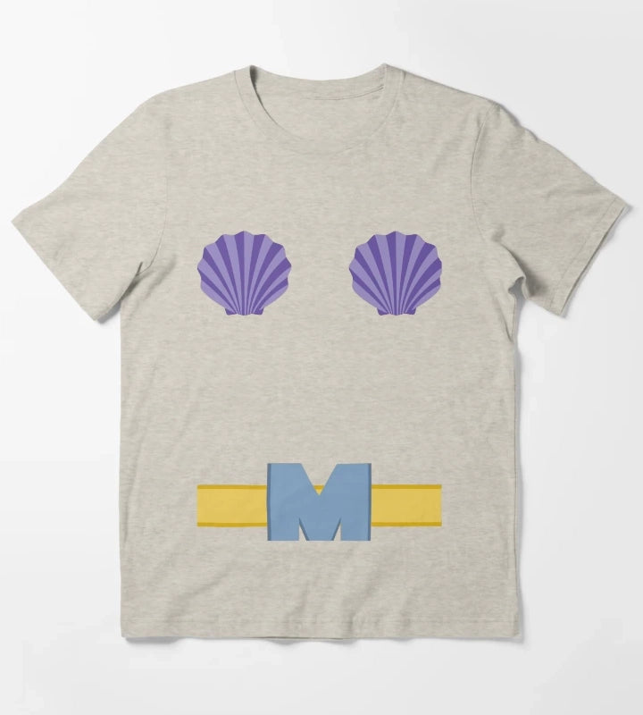 MERMAID MAN TShirt T-Shirt Cream