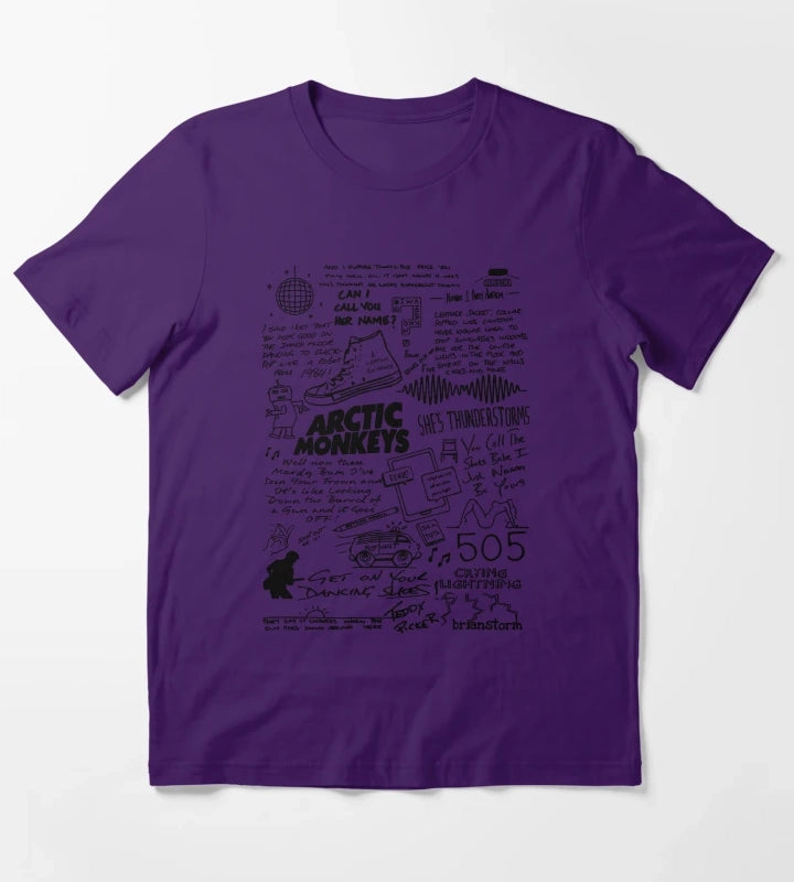 MONKEYS Monkey T-Shirt Purple