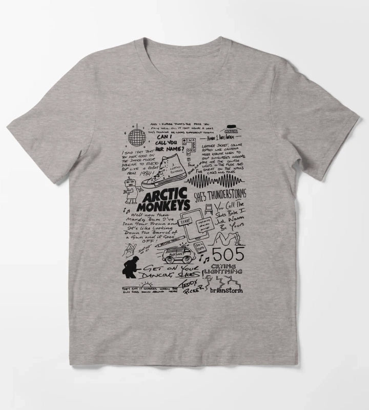 MONKEYS Monkey T-Shirt Heather Grey