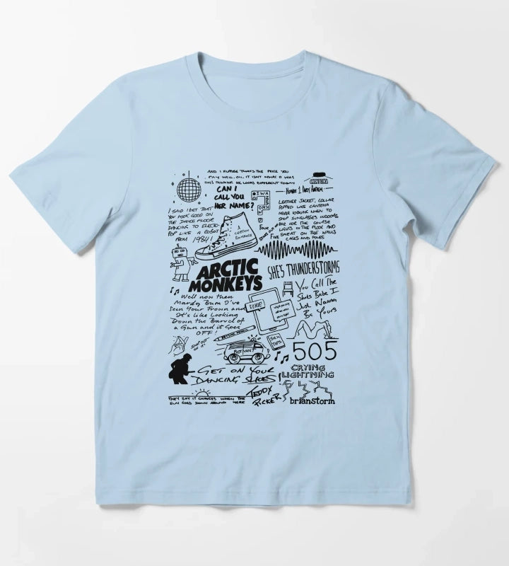 MONKEYS Monkey T-Shirt Sky Blue