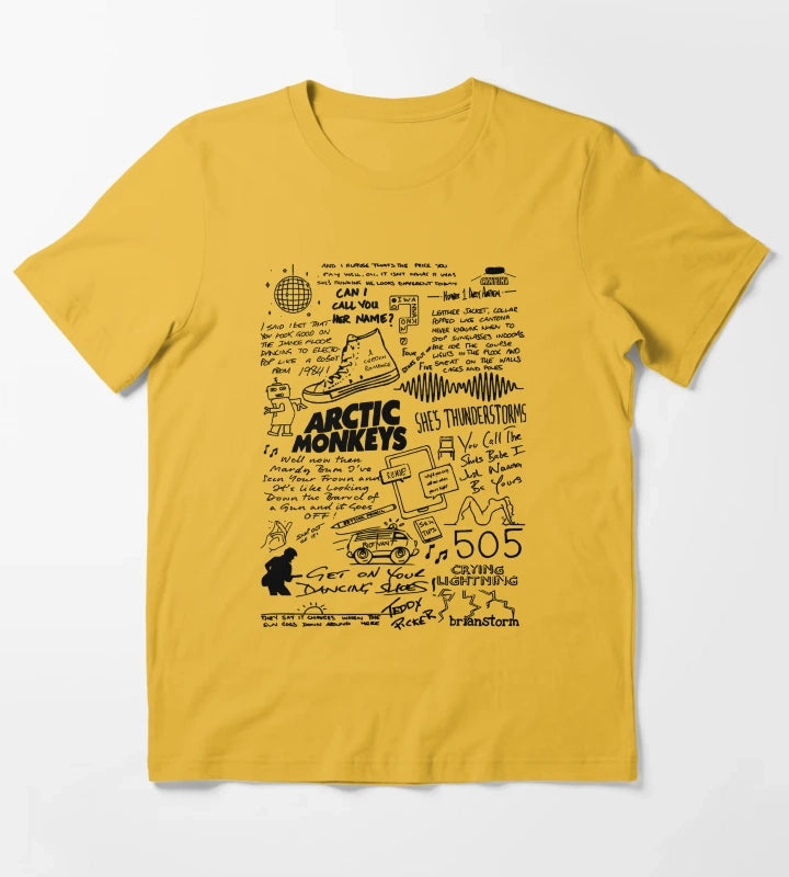MONKEYS Monkey T-Shirt Yellow
