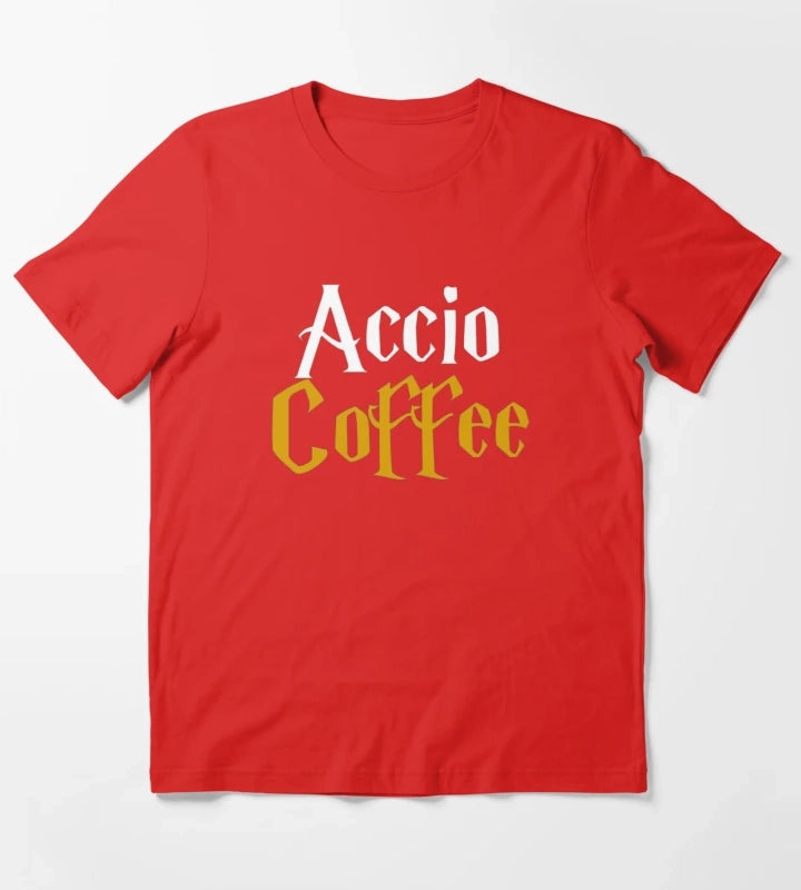 Magic Morning Coffee T-Shirt Red