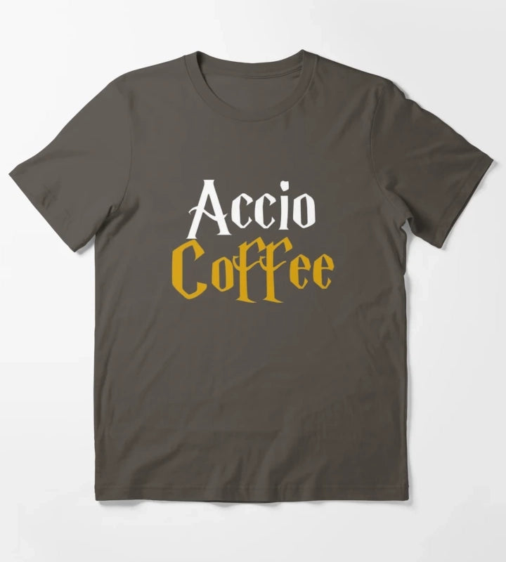 Magic Morning Coffee T-Shirt Dark Grey