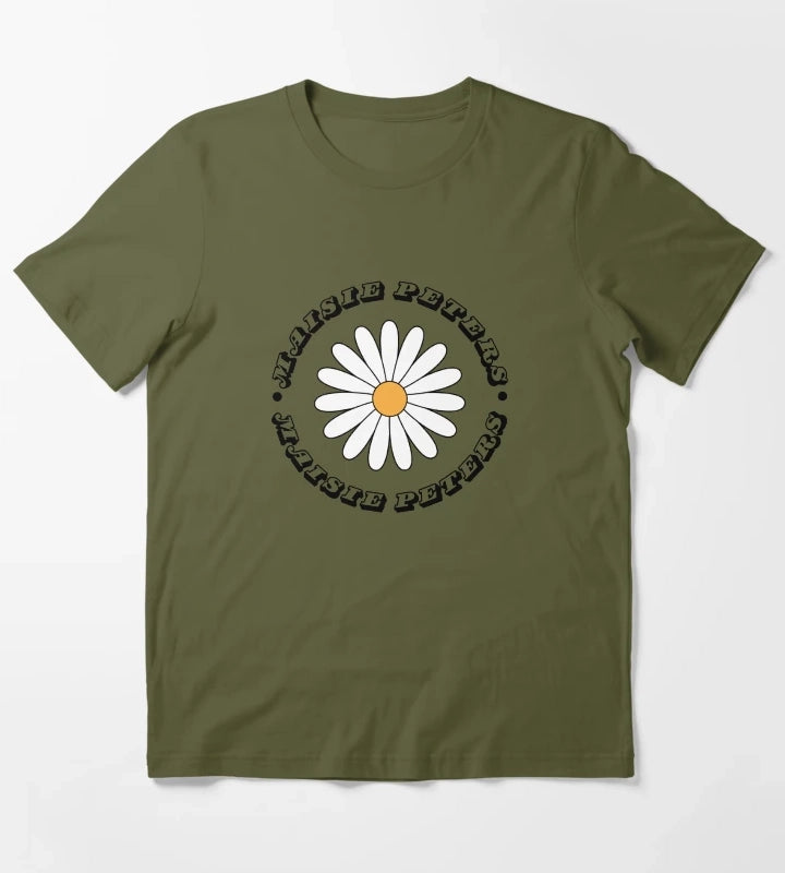 Maisie Peters graphic T-Shirt Olive Green