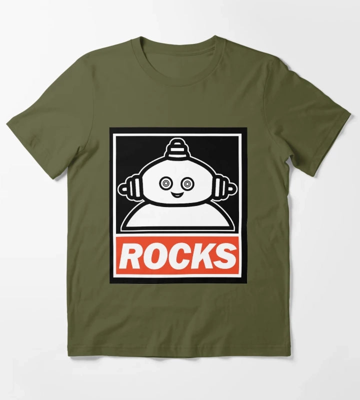 Makka Pakka Rocks T-Shirt Olive Green
