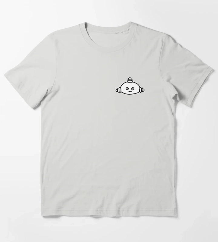 Makka Pakka Simple T-Shirt Light Grey