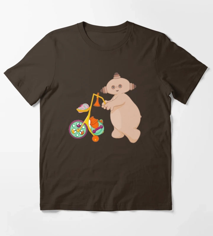 Makka Pakka and Uff Uff T-Shirt Brown