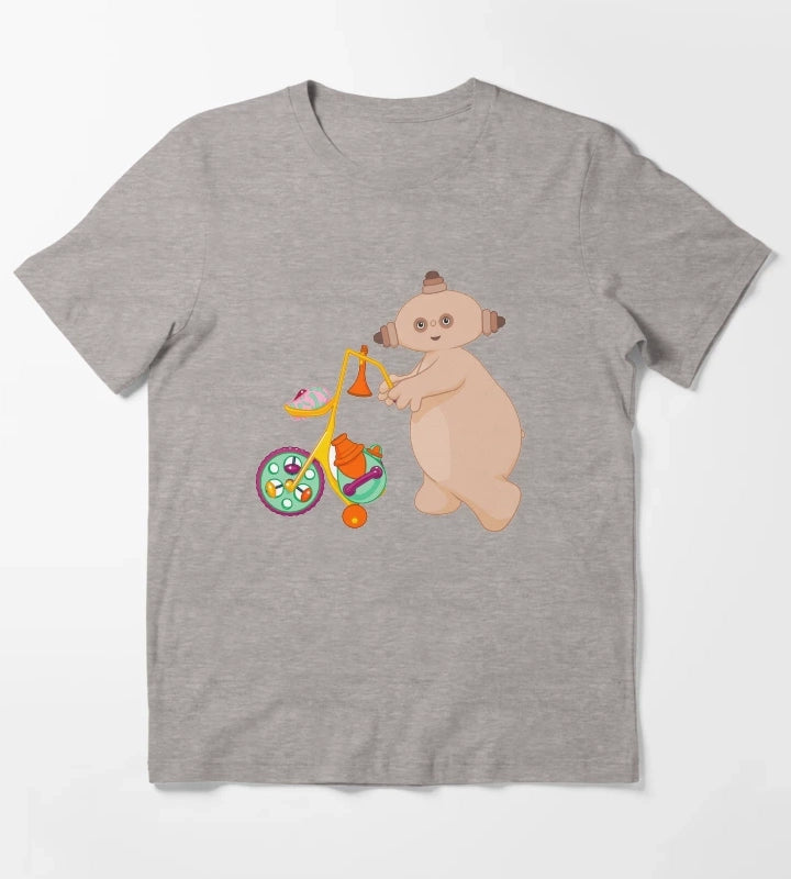 Makka Pakka and Uff Uff T-Shirt Heather Grey