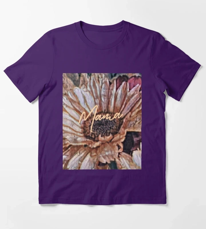 Mama Daisy T-Shirt Purple