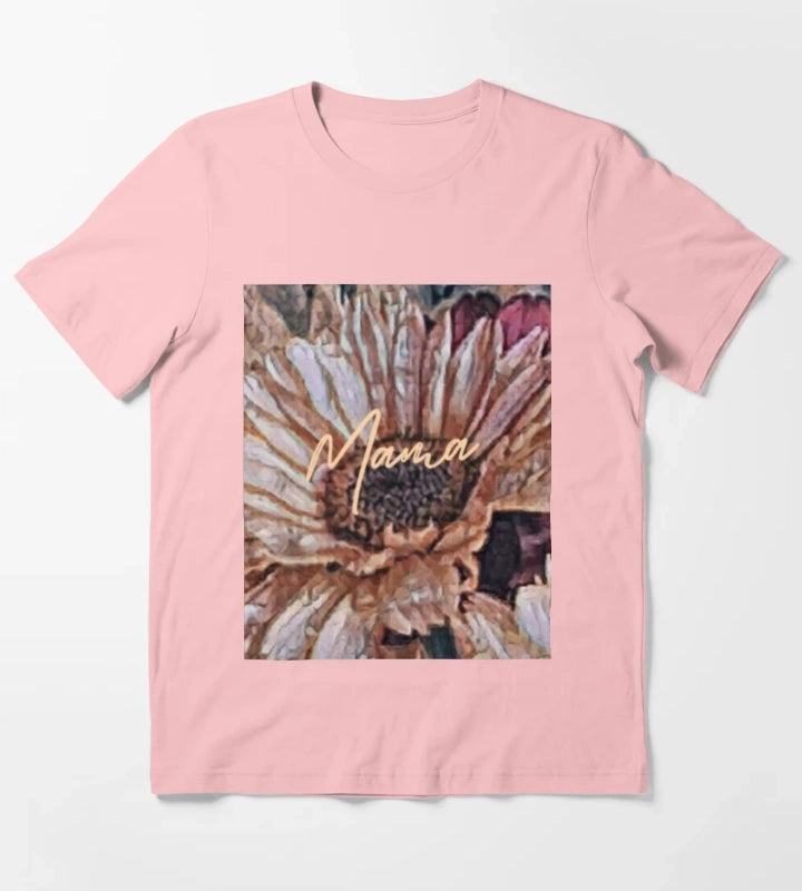 Mama Daisy T-Shirt Dark Grey