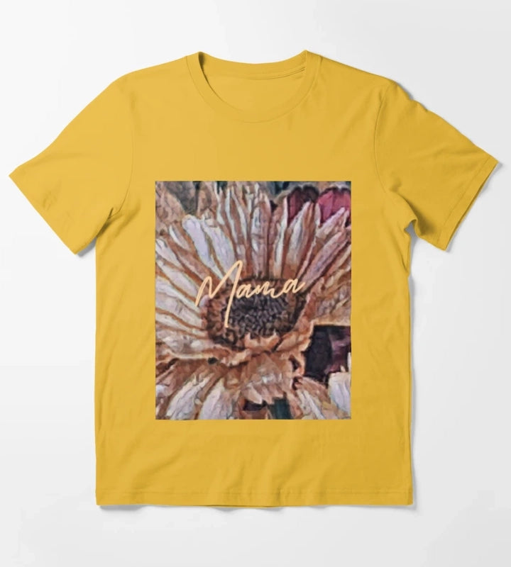 Mama Daisy T-Shirt Yellow