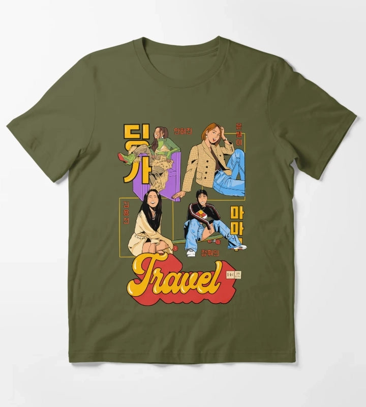 Mamamoo Dingga T-Shirt Olive Green