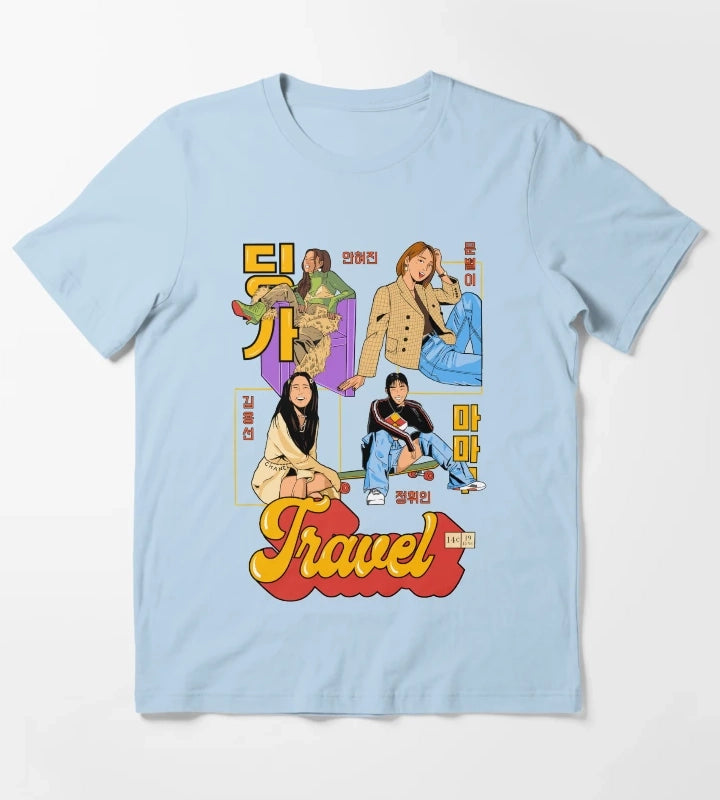 Mamamoo Dingga T-Shirt Sky Blue