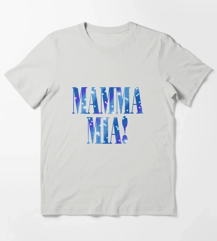 Mamma Mia T-Shirt Light Grey