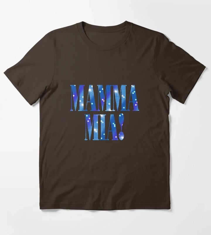 Mamma Mia T-Shirt Brown