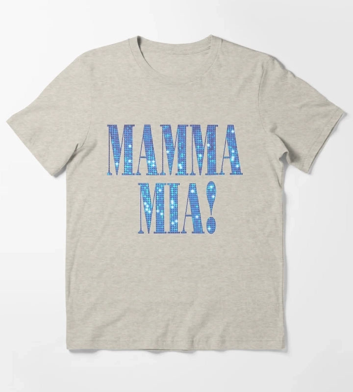 Mamma Mia disco Classic TShirt T-Shirt Cream
