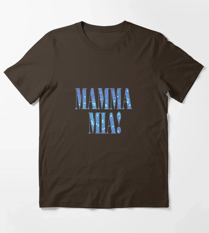 Mamma Mia disco T-Shirt Brown