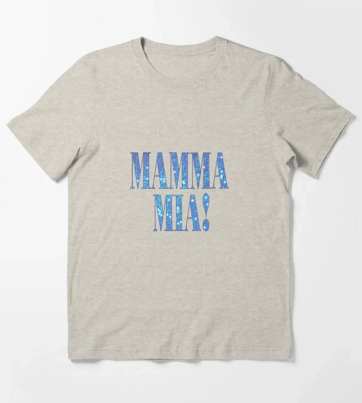 Mamma Mia disco T-Shirt Cream