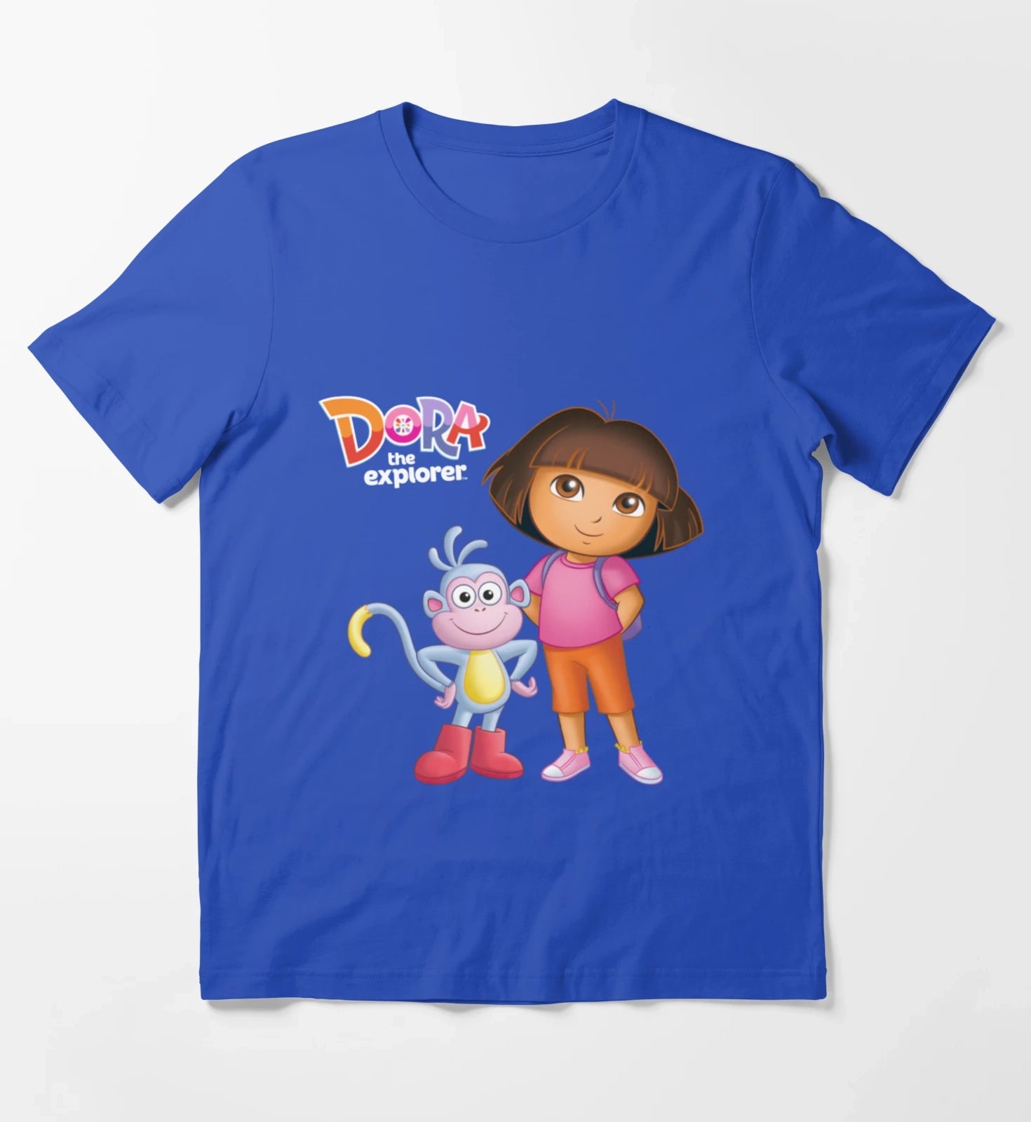 Manga TVSeries Characters Comic Animated Cartoon T-Shirt Blue