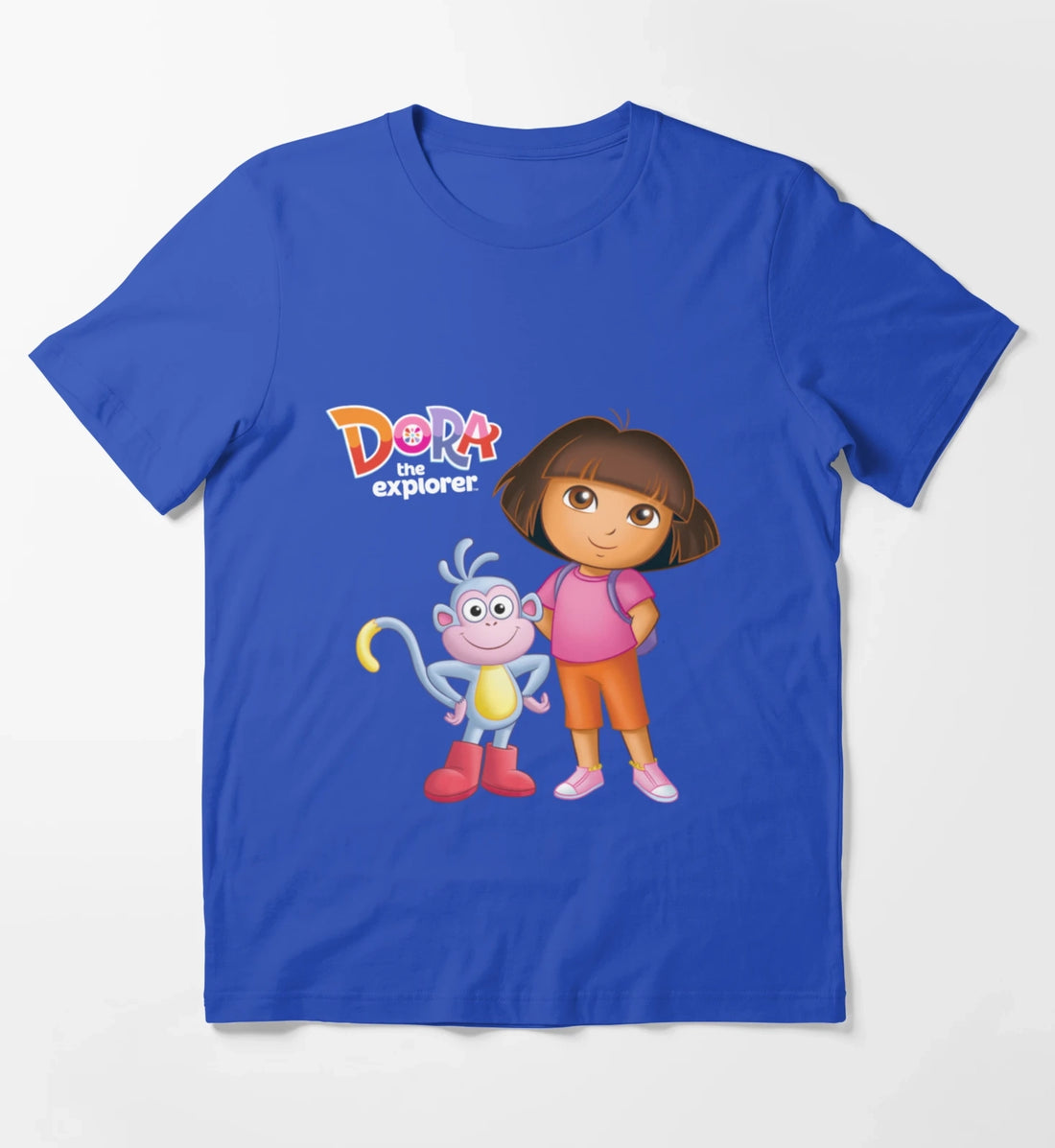 Manga TVSeries Characters Comic Animated Cartoon T-Shirt Blue