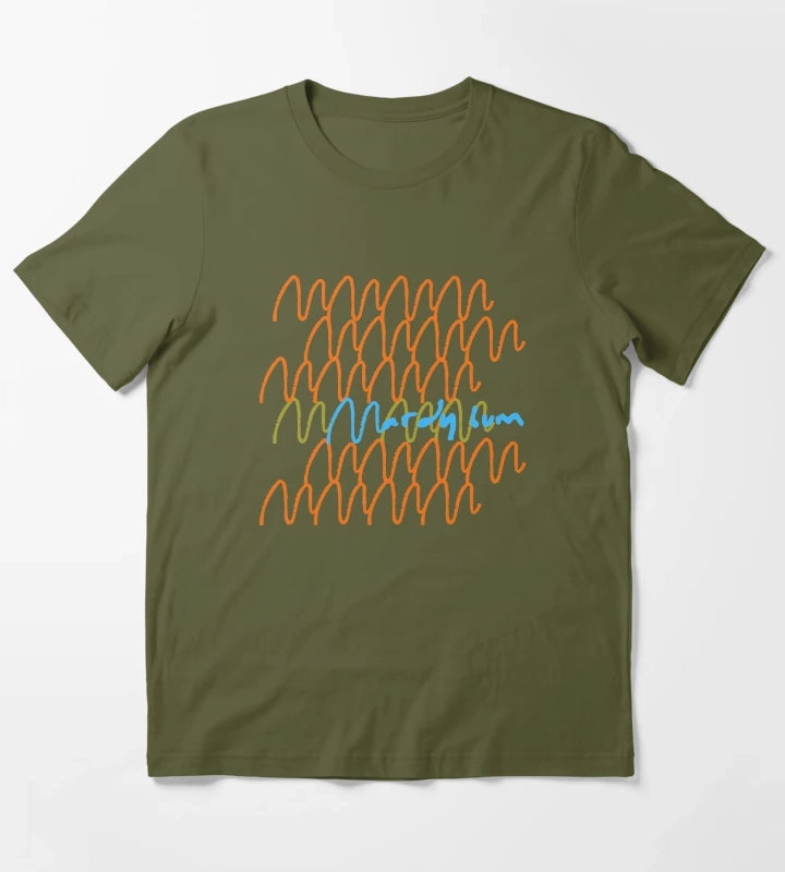 Mardy bum arctic monkeys T-Shirt Olive Green