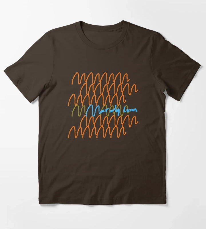 Mardy bum arctic monkeys T-Shirt Brown
