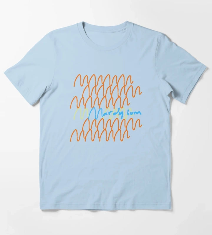 Mardy bum arctic monkeys T-Shirt Sky Blue