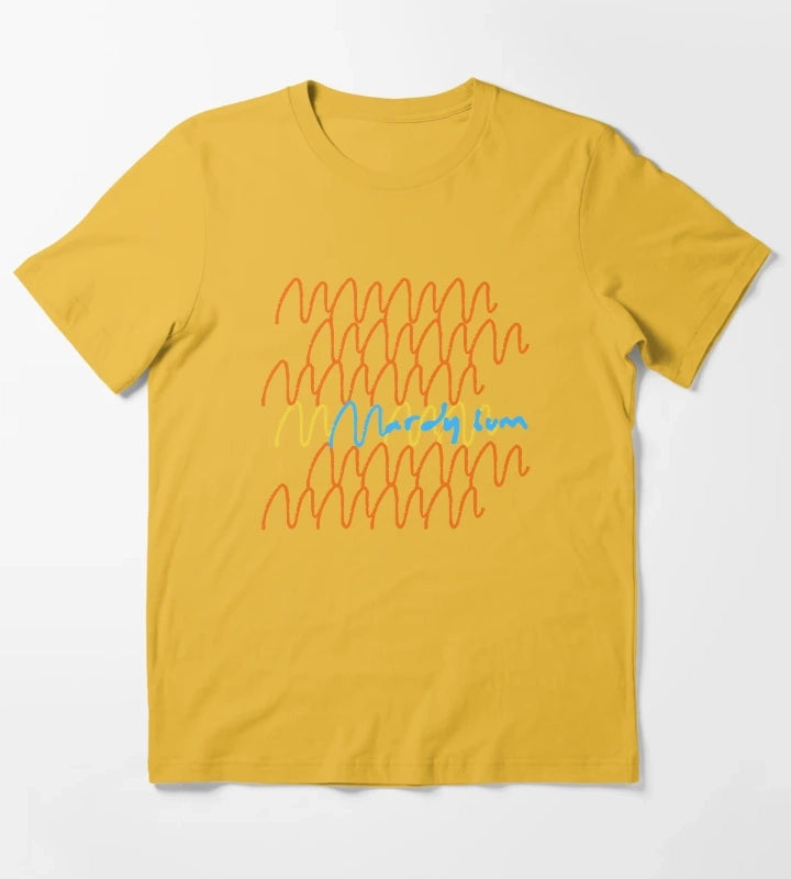 Mardy bum arctic monkeys T-Shirt Yellow