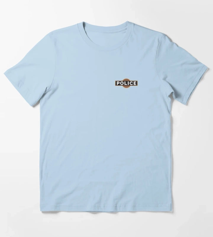 Martini Police Arctic Monkeys T-Shirt Sky Blue