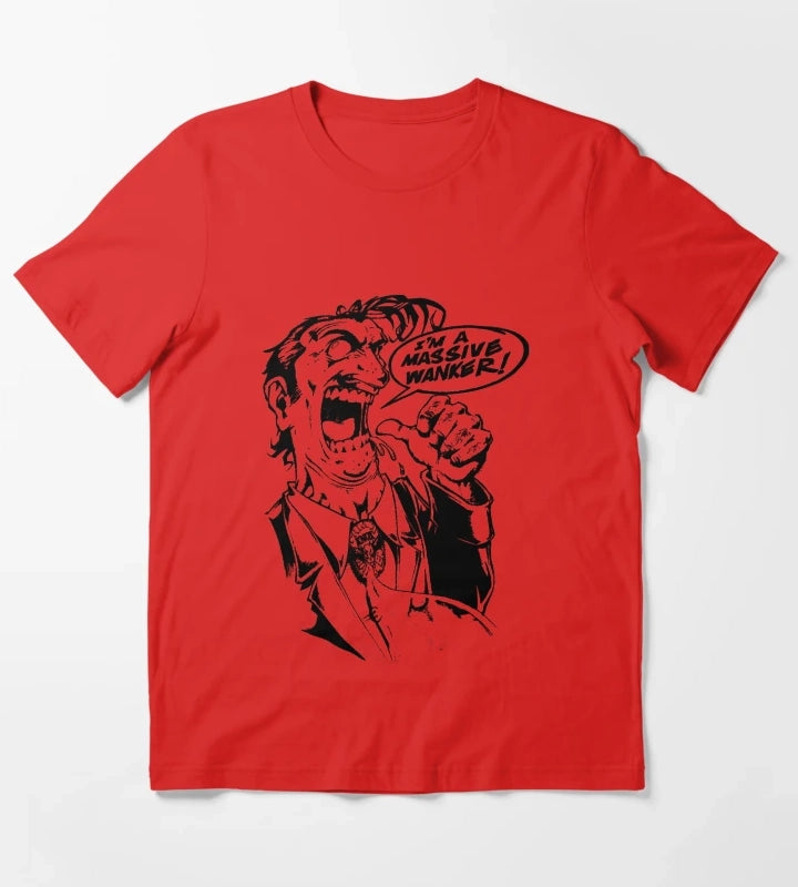 Massive Wanker T-Shirt Red