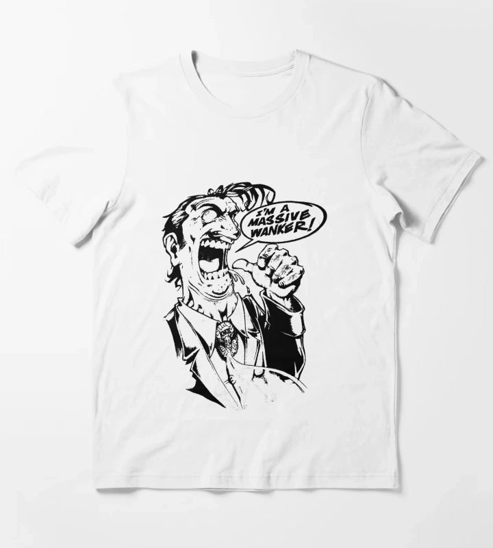 Massive Wanker T-Shirt White