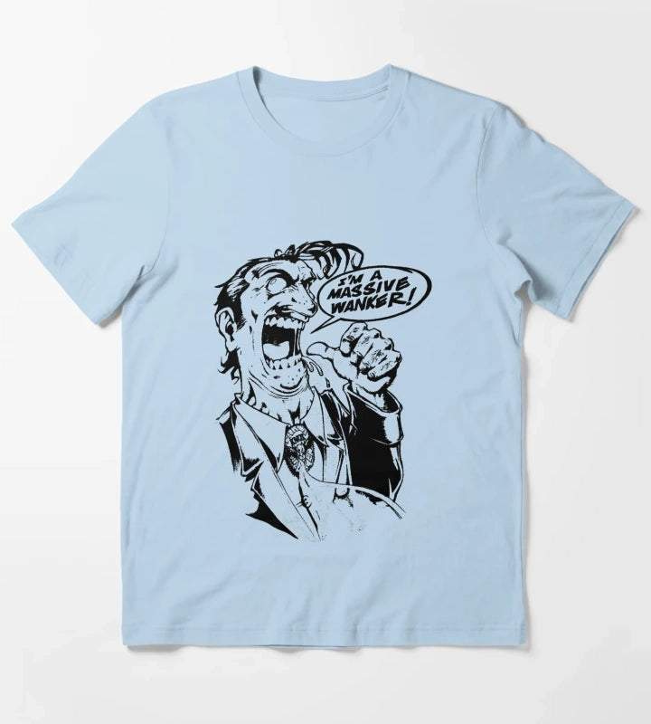 Massive Wanker T-Shirt Sky Blue