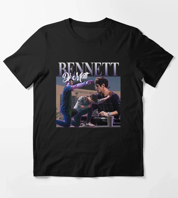 Matt Bennett Retro Homage Design T-Shirt