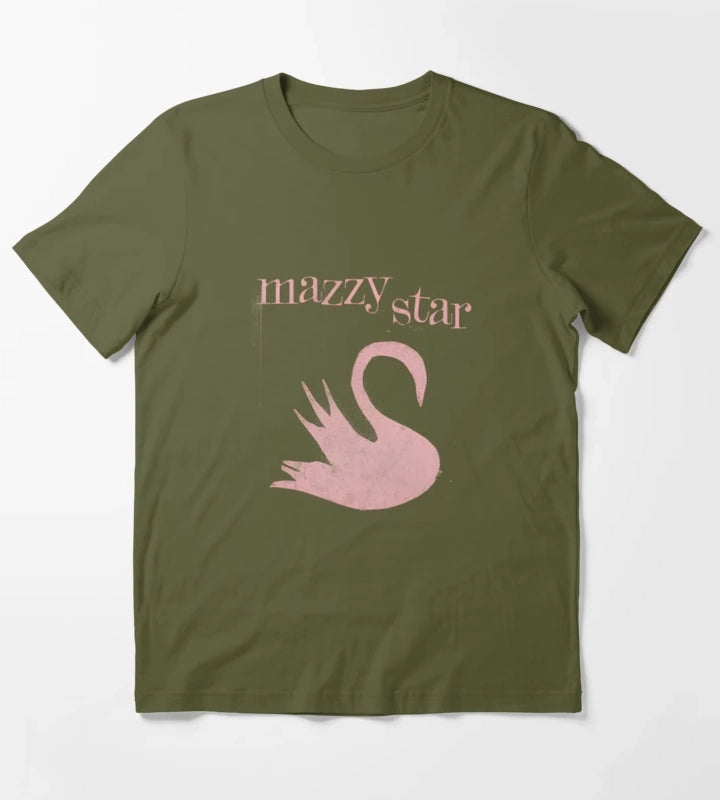 Mazzy Star T-Shirt Olive Green