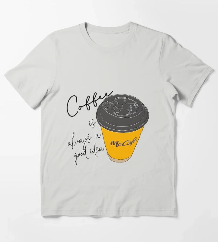 McCafe Regular T-Shirt Light Grey