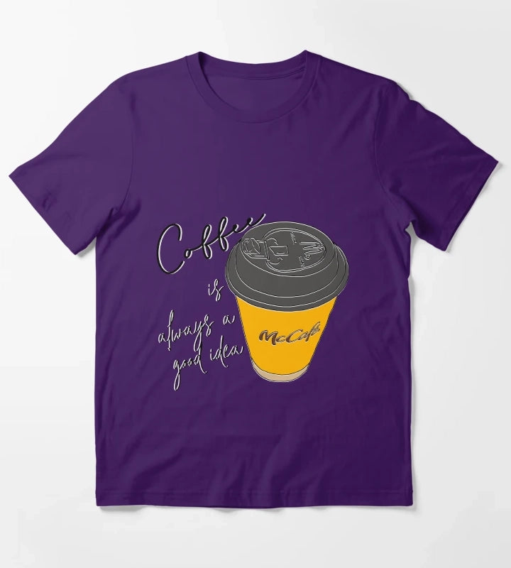 McCafe Regular T-Shirt Purple