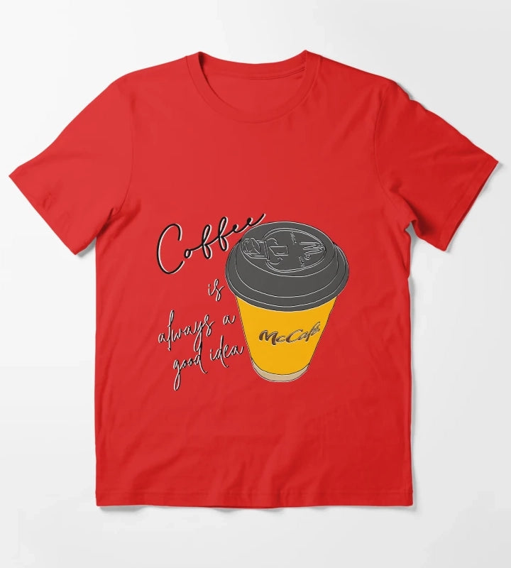McCafe Regular T-Shirt Red