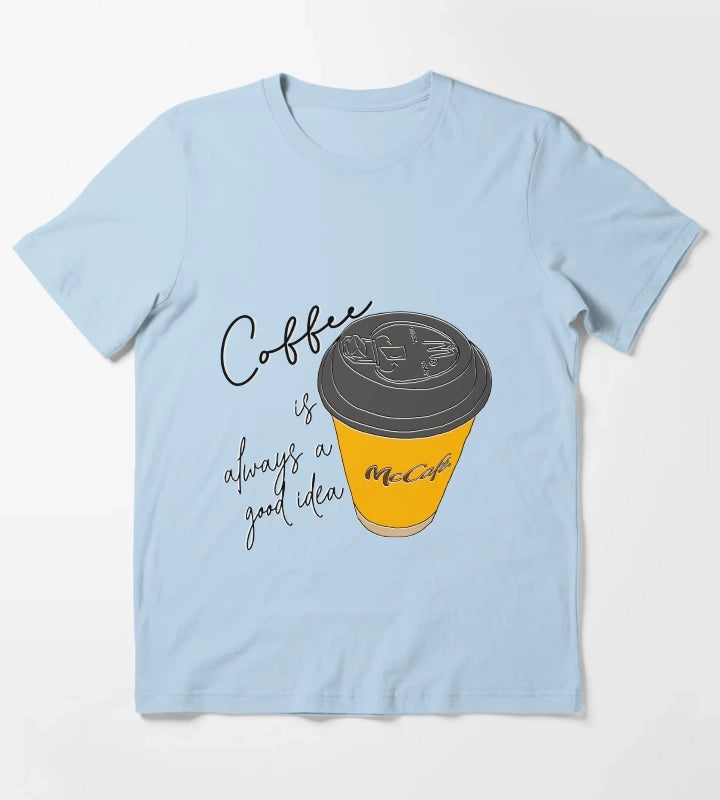 McCafe Regular T-Shirt Sky Blue