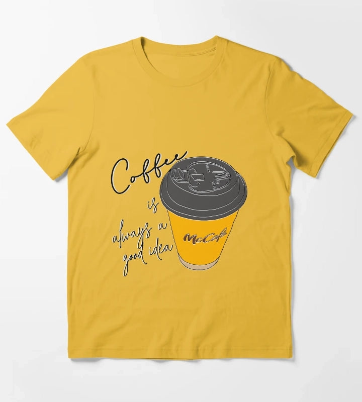 McCafe Regular T-Shirt Yellow