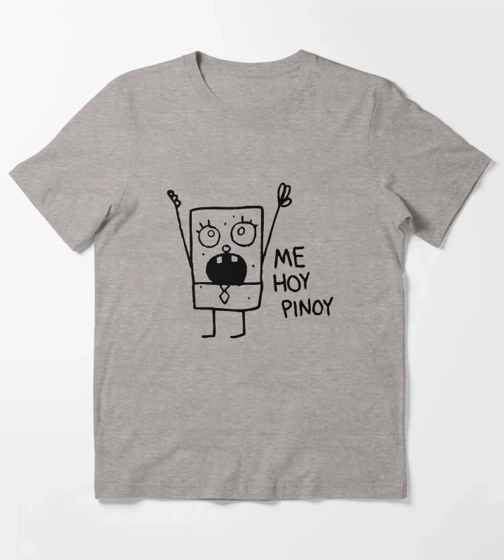 Me Hoy Pinoy T-Shirt Heather Grey