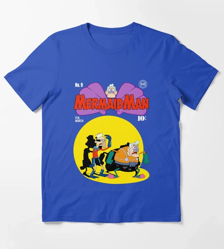 Mermaid Man T-Shirt Blue