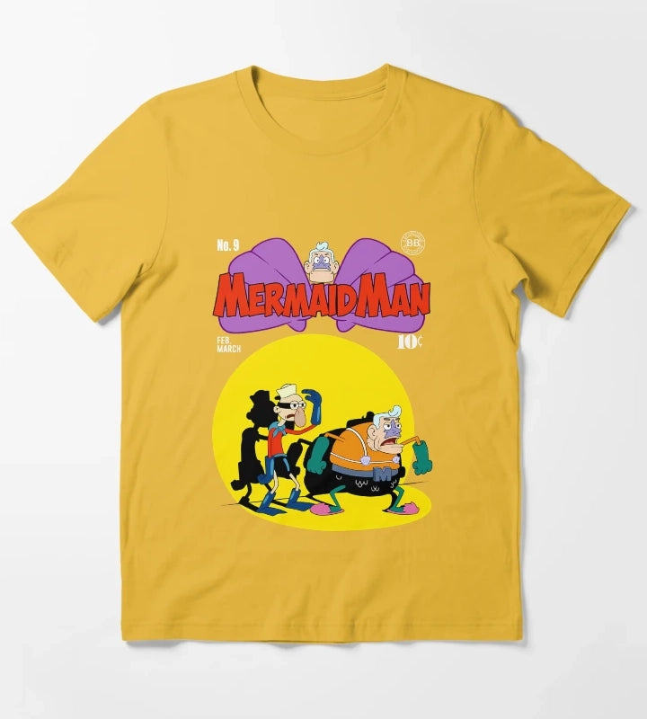 Mermaid Man T-Shirt Yellow