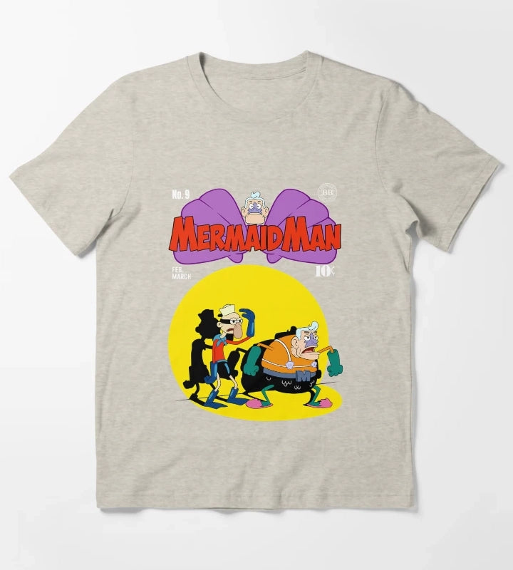 Mermaid Man T-Shirt Cream