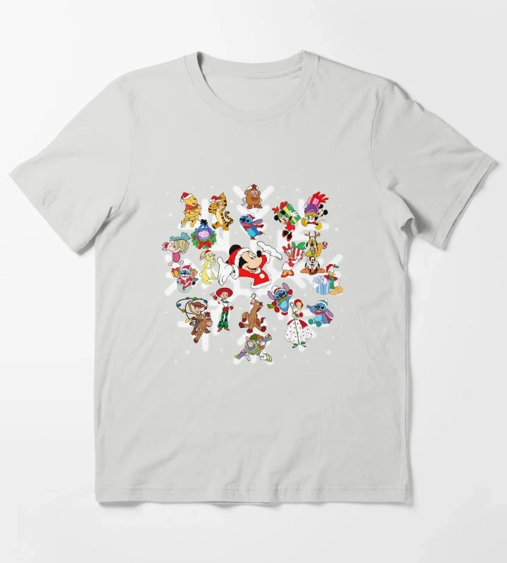 Merry Christmas For Friends T-Shirt Light Grey