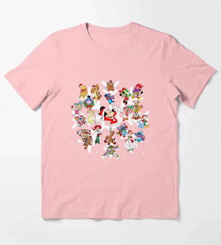 Merry Christmas For Friends T-Shirt Dark Grey