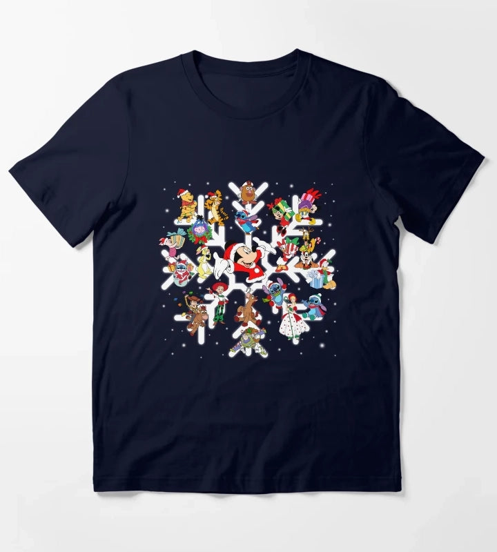 Merry Christmas For Friends T-Shirt Navy