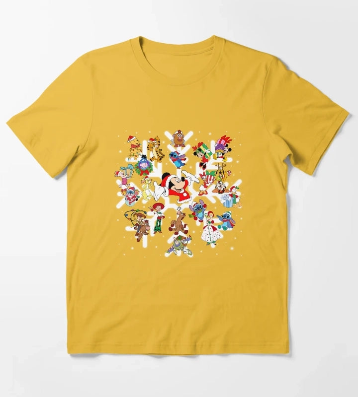 Merry Christmas For Friends T-Shirt Yellow