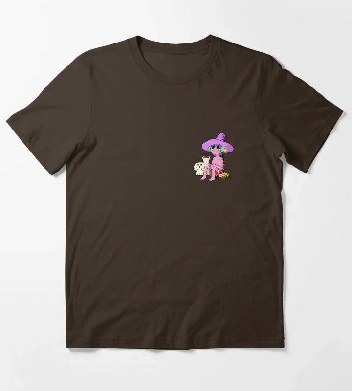 Midnight Gospel coffee small T-Shirt Brown