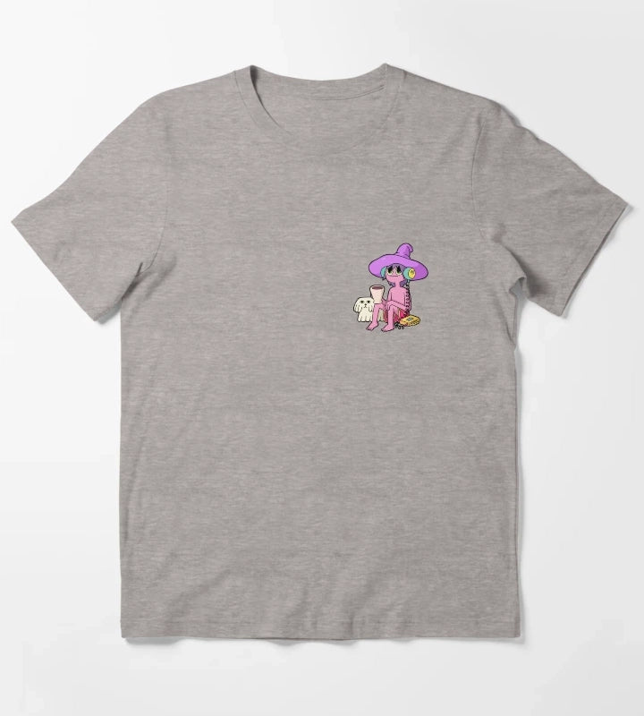 Midnight Gospel coffee small T-Shirt Heather Grey